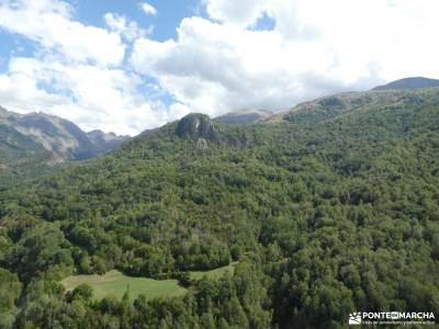 Valle del Tena - Pirineos Atlánticos; barcena mayor rio tajo montrebei mar de ons reportaje ruta del